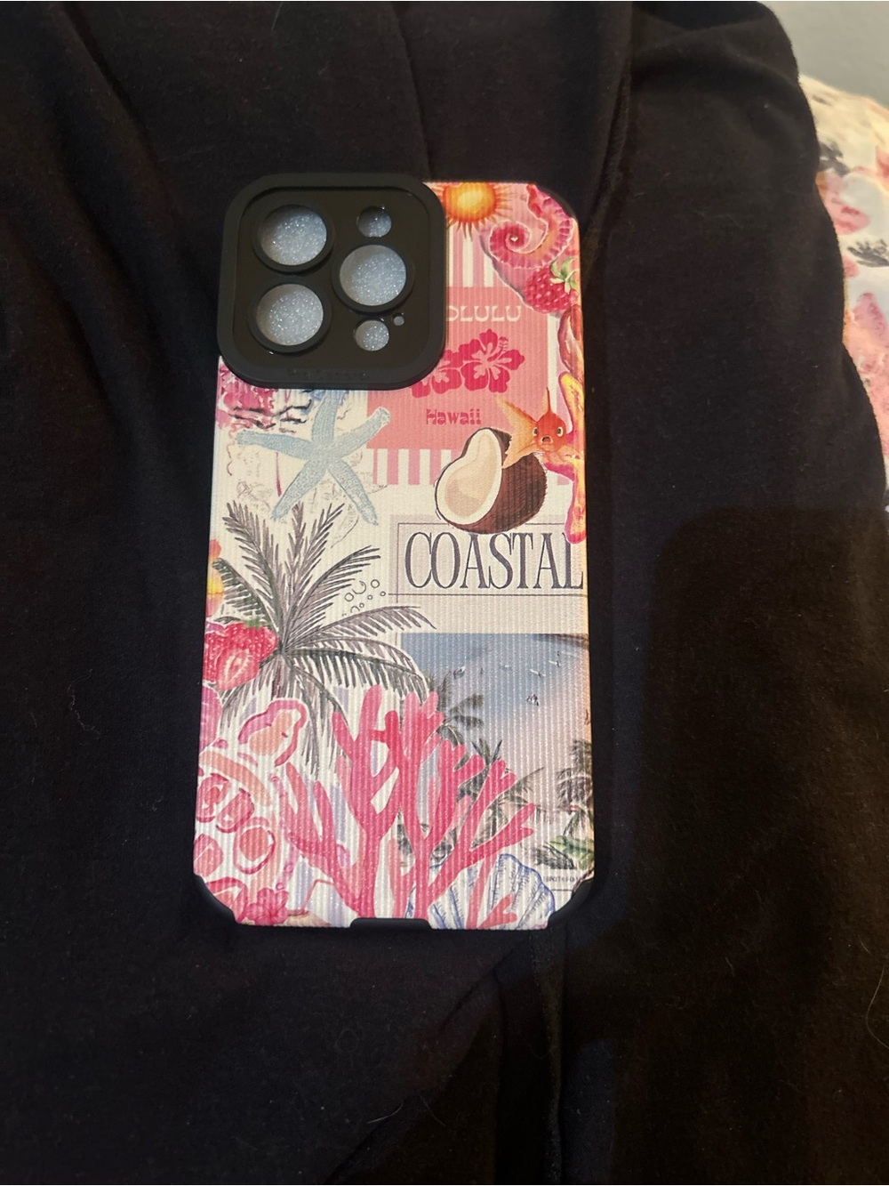 Coastal Floral Pink Pattern Phone Case for Cell Phones